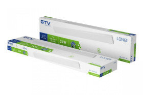 Oprawa LED kloszowa nasufitowa LONGI 24W 2400lm 4000K AC220-240V IK08 IP40 LD-LNG24WB-NB