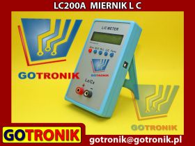 LC200A miernik LC indukcyjność + pojemność