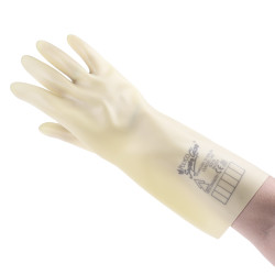 Rękawice elektroizolacyjne rozmiar: 10 materiał: Lateks zastosowanie: Electrical Protection