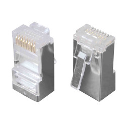 Wtyk RJ45 CAT5E STP 8p8c KRJS45/5SLD (drut)