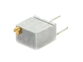 Potencjometr dostrojczy 10kΩ THT 0.25 W @ 85 °C 12 -zwoje Regulacja górna 1,78 mm (metalowa śruba regulacyjna)