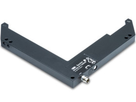 Czujniki fotoelektryczne Czujnik wideł widełkowy Baumer NACISNĄĆ/POCIĄGNĄĆ zakres 158 mm Czerwona dioda LED