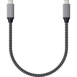 Satechi USB-C Kabel USB4® Złącze męskie USB-C® 0.25 m szary ST-U4C25M