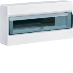 cosmos Rozdzielnica 1x18M n/t, IP40, drzwi transparentne VD118TP