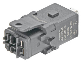 Harting 09100033101 Wstawka pinowa męska 09 10 003 3101, 1 szt.