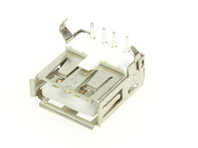 GNIAZDO USB typ A do druku BIAŁE (2szt) /530