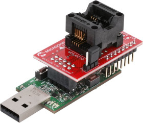 Narzędzie rozwojowe z kategorii „pamięć&#148;, Serial Memory SPI Evaluation Kit, SPI Socket Board (04-11160), USB Base Board