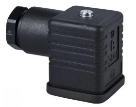 Złącze czujnika żeńskie kątowe 4-pinowe Pg11 DIN 43650 A IP65 XZCC43FCP40B