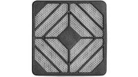 Filtr wentylatora 97x97x12mm rozmiar 97mm Fandis typ Matowy