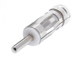 Redukcja; przejście; adapter; antenowy; gniazdo BLAUPUNKT; gniazdo ISO; wtyk PL; wtyk DIN; proste; RoHS