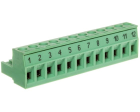 Złącze wtykowe płytek drukowanych 12P MSTB 2,5/12-ST-5,08 BD: 1-12 1767782 /50szt./