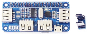 Moduł rozszerzenia USB HUB dla Raspberry Pi Zero/Zero W/3B