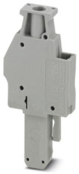 Plug, 1 pole, 0.14-6.0 mm², gray for space-saving potential distribution, 3045800