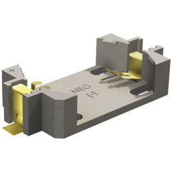 Keystone Electronics 1070 Button Cell Holder 1x CR2032 SMD 28.38x20x5.97 mm