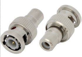 PRZEJŚCIE BNC WTYK - GNIAZDO RCA (CINCH) (ZLBNC WT-GNRCA)