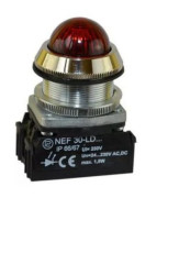 NEF-30 LE CZERWONA 110V lampka