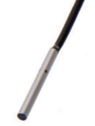 E2E-C03SR8-WC-C1 2M, Czujnik indukcyjny, średnica 3mm, NPN/NO, sr=0.8mm, przewód 2m, czoło zakryte, obudowa ze stali szlachetnej