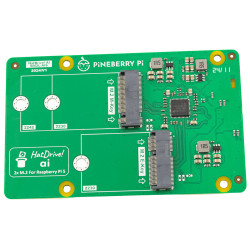 Adapter PCIe do Raspberry Pi 5 na akcelerator AI (NVMe 2230/2242) Pineberry Pi HatDrive! AI