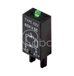 Moduł LED zielony+warystor 110-230 V AC/DC TYPE92CV
