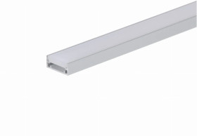 Profil led Glaze 1m anodowany z osłoną mleczną ML