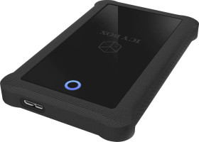 Obudowa na dysk twardy 2,5" (6,35 cm) 2.5 cal ICY BOX IB-233U3-B; Ext. Gehäuse für 2,5" SATA III (6 Gbit/s) HDD/SSD, USB