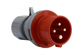 Wtyczka siłowa 16A 5p /FE/ IP44