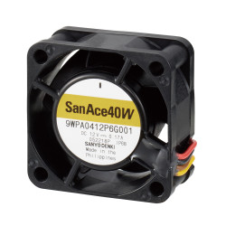 Wentylator osiowy 12 V DC dc 40 x 40 x 20mm 2W 0.38m³/min IP68 170mA