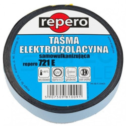 Taśma izolacyjna samowulkanizacyjna 19mm x 3m Repero 721E czarna