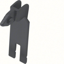 tehalit.DB-HB Adapter puszka podłogowa - osłona elastyczna płaska Netway czarny FKA9005