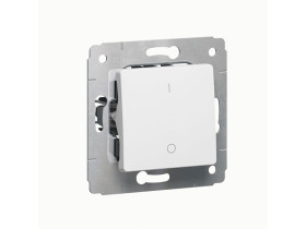 CARIVA Wyłącznik 2-biegunowy 2P biały 10AX-250V 773602 LEGRAND
