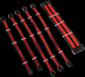 COREADEPT-EK-BRD Kolink Core Adept cable set, black/red