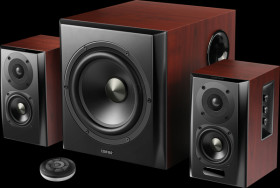 S350DB WOOD Speakers, PC, 2.1, R12U, wood