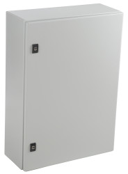 Szafka ścienna rozdzielcza 700 mm 500 mm 200mm Stal Schneider Electric, z drzwiami zwykłymi RAL 7035