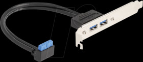 83015 bracket 2x USB 3.0 type-A port, 50cm