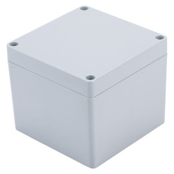 Hammond Manufacturing 1554LA2GY Watertight Polycarb Grey Enclosure 105x105x90mm