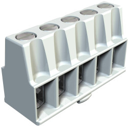 OBO Bettermann 2016185 Listwa zaciskowa KL-T 02-06, PIN: 5, 400 V, 41 A, 1 szt.