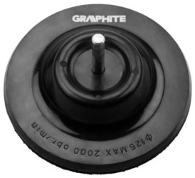 Tarcza elastyczna z rzepem 125mm uchylna 55H824