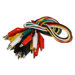 Przewód z zaciskiem krokodylkowym 2407, 500mA, dł. 500mm, Kitronik