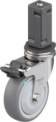 Blickle 849751 LRXA-TPA 75KFD-FI-EXV04 Koło skrętne do aparatury Średnica koła: 75 mm Maksymalne obciążenie: 75 kg 1 szt