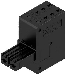 Weidmüller Obudowa złącza pin żeńskiego na kabel Ilość pinów 2 Wymiary siatki: 7.62 mm 2719370000 57 szt.