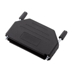 Encitech 6260-0101-04 D-Sub Housing 37 Pins Plastic 180&#xB0; Black