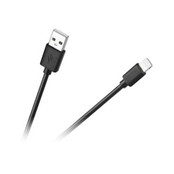 Kabel USB-Iphone 1m czarny Cabletech KPO3946