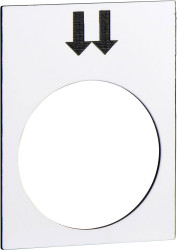Tabliczka opisowa Schneider Electric ZB2BY4908 1 szt.