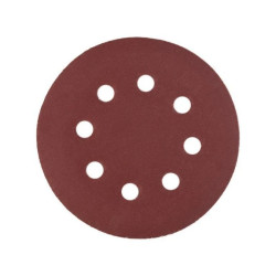 Tarcza szlifierska na rzep Polax z 8 otworami K400, 10 sztuk (54-223)