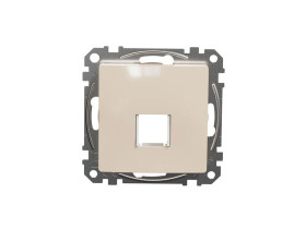 SEDNA DESIGN & ELEMENTS Płytka czołowa Keystone (HDMI RJ45) beż SDD112421 SCHNEIDER ELECTRIC