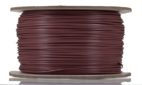 Przewód montażowy 0,5 mm2 Miedziany brąz RS PRO PVC 20 AWG dł. 500m 1/0,8 mm