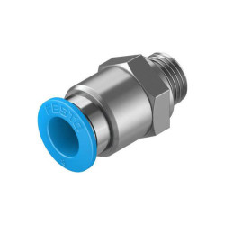 FESTO 186098 Straight piece for 8mm Pipe G1/8&quot; thread size 1pc