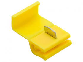 Szybkozłącze samochodowe 4-6mm2 żółte