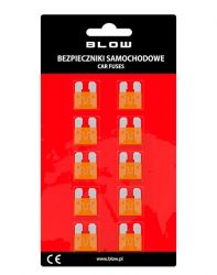 Bezpiecznik samochodowy 5A (10szt)
