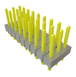 Wtyk PCB 27-pinowe raster: 2.54mm 3-rzędowe Samtec Przewlekany